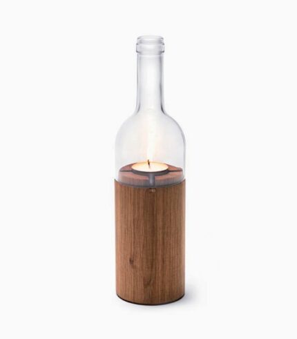 Wine Bottle Lantern